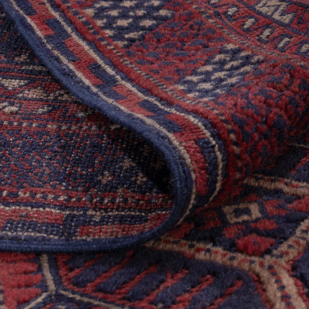 Kelimteppe - Orientalsk - 194 x 144 cm - mørk beige