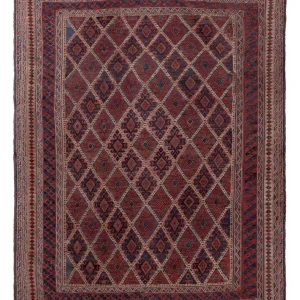 Kelimteppe - Orientalsk - 194 x 150 cm - flerfarget