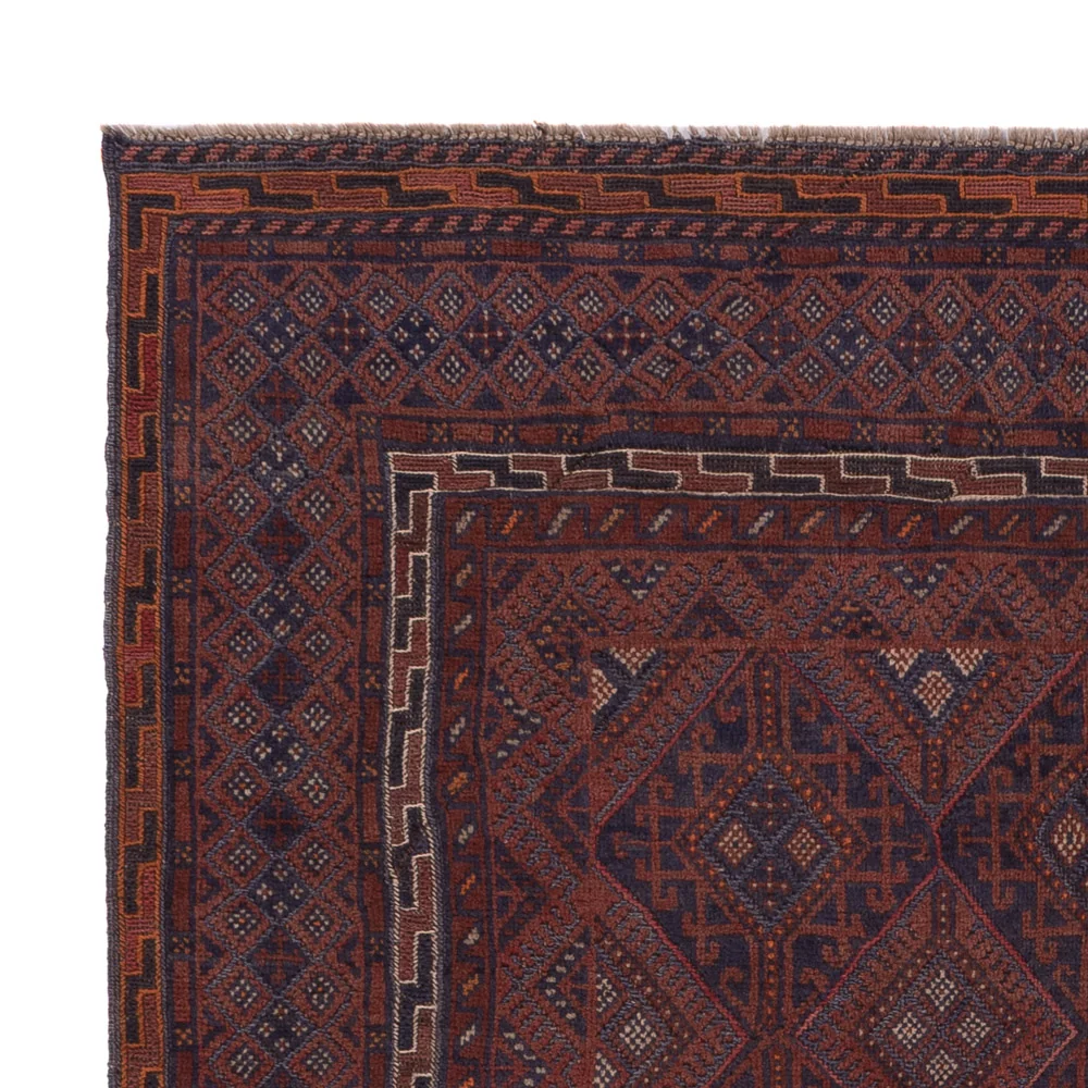 Kelimteppe - Orientalsk - 194 x 158 cm - mørk beige