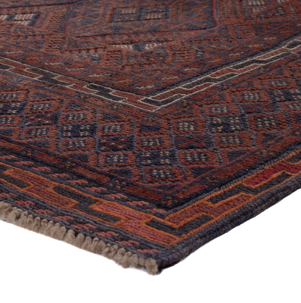 Kelimteppe - Orientalsk - 194 x 158 cm - mørk beige