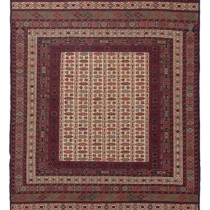 Kelimteppe - Orientalsk - 195 x 127 cm - flerfarget