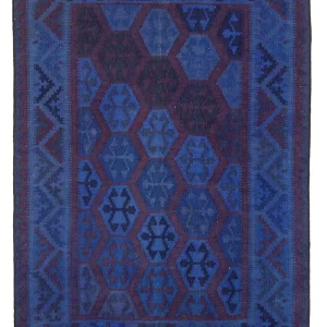 Kelimteppe - Orientalsk - 195 x 155 cm - blå