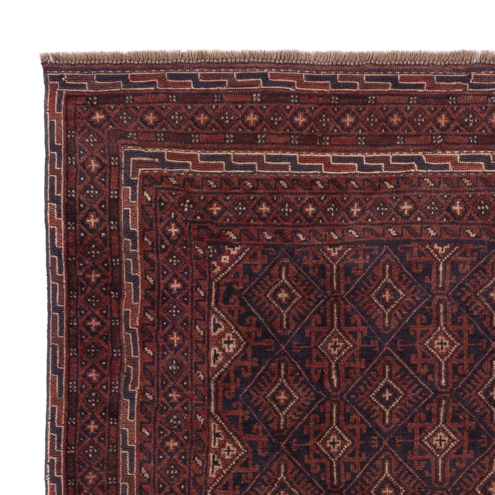 Kelimteppe - Orientalsk - 195 x 155 cm - mørk beige