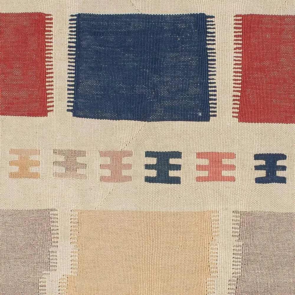 Kelimteppe - Orientalsk - 196 x 120 cm - beige