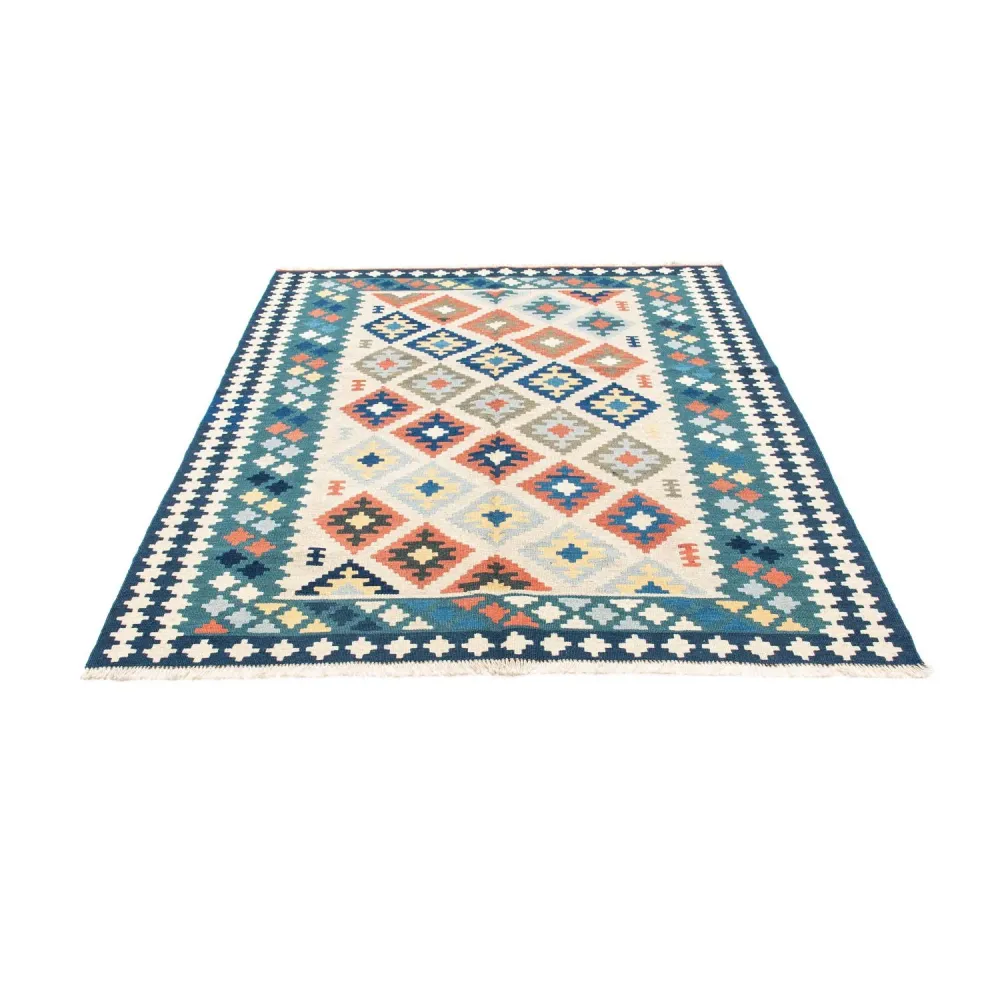 Kelimteppe - Orientalsk - 196 x 155 cm - beige