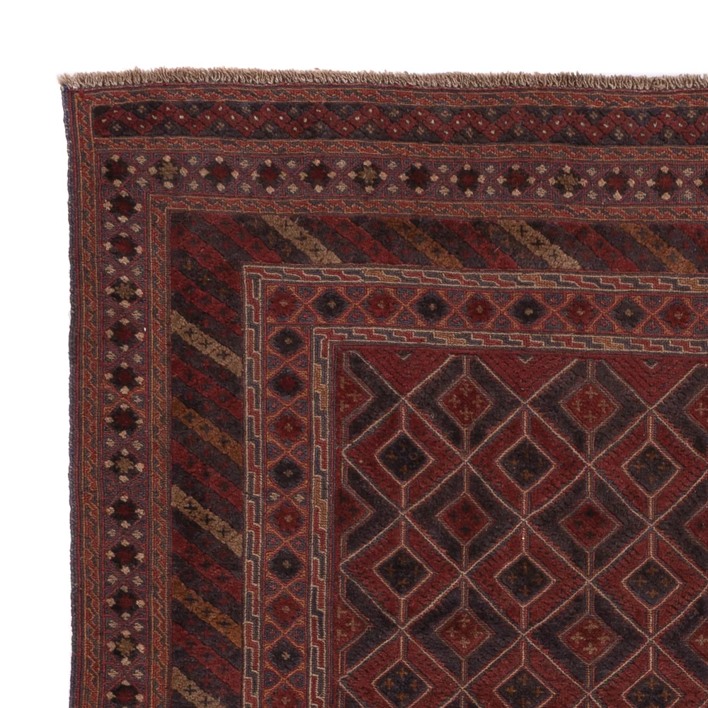 Kelimteppe - Orientalsk - 197 x 154 cm - mørk beige