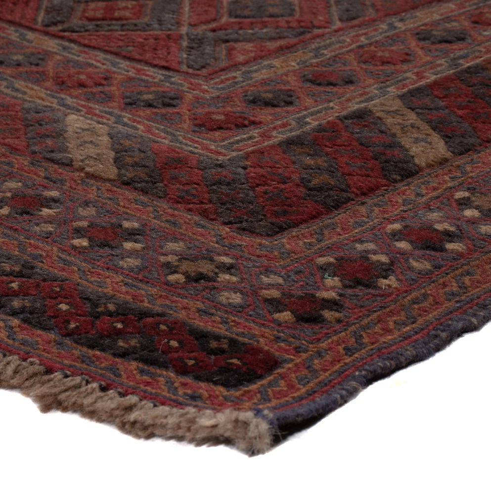 Kelimteppe - Orientalsk - 197 x 154 cm - mørk beige