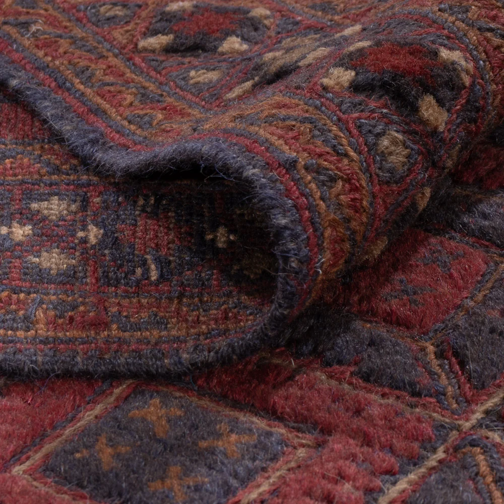 Kelimteppe - Orientalsk - 197 x 154 cm - mørk beige