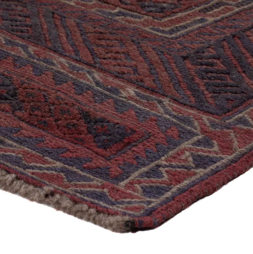 Kelimteppe - Orientalsk - 197 x 155 cm - mørk beige