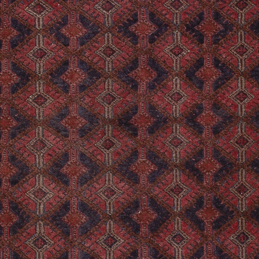 Kelimteppe - Orientalsk - 197 x 164 cm - mørk rød