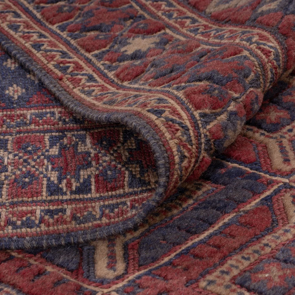 Kelimteppe - Orientalsk - 198 x 150 cm - mørk beige