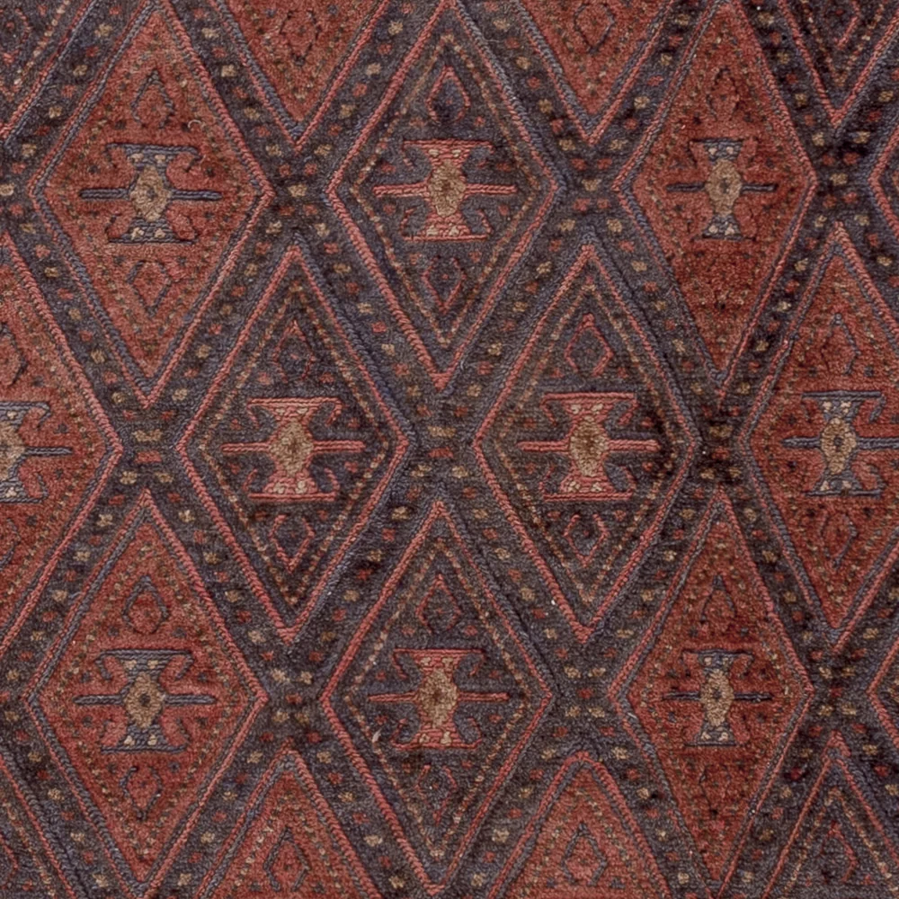 Kelimteppe - Orientalsk - 198 x 152 cm - flerfarget