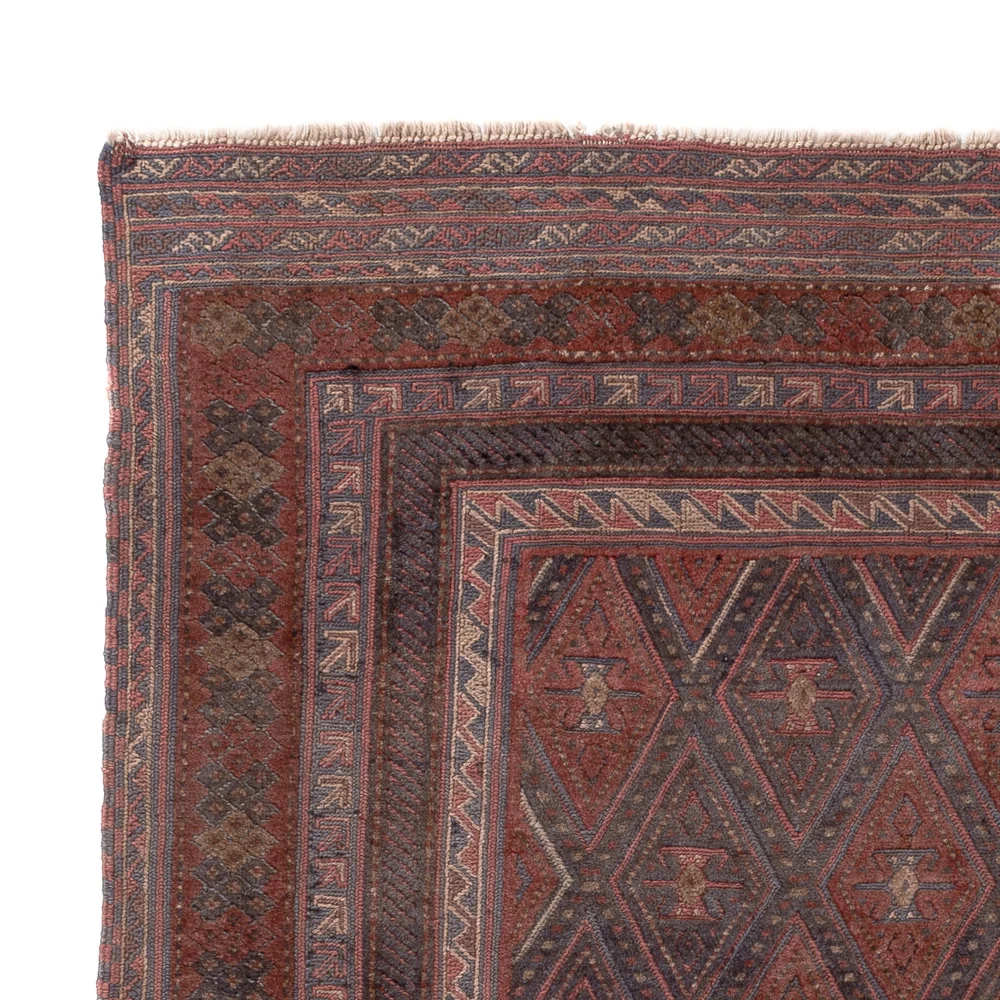 Kelimteppe - Orientalsk - 198 x 152 cm - flerfarget