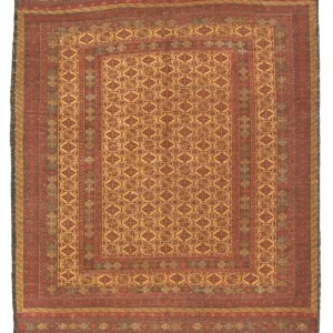 Kelimteppe - Orientalsk - 199 x 130 cm - flerfarget