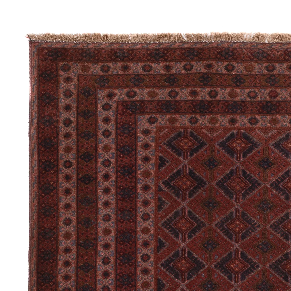 Kelimteppe - Orientalsk - 199 x 153 cm - mørk beige
