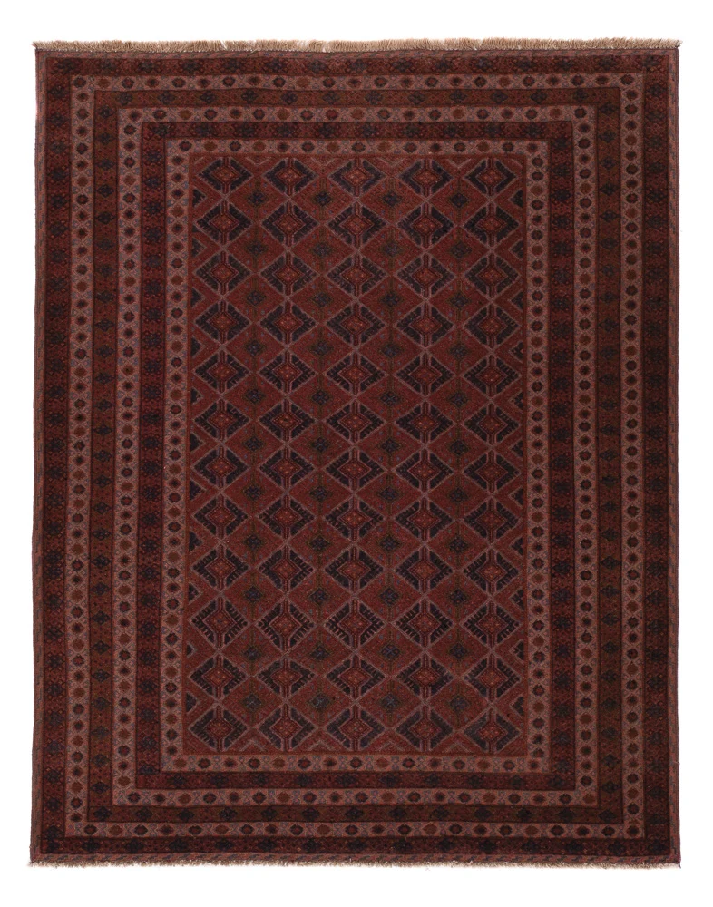 Kelimteppe - Orientalsk - 199 x 153 cm - mørk beige