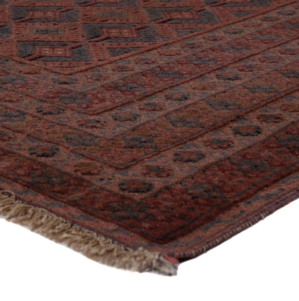 Kelimteppe - Orientalsk - 199 x 153 cm - mørk beige