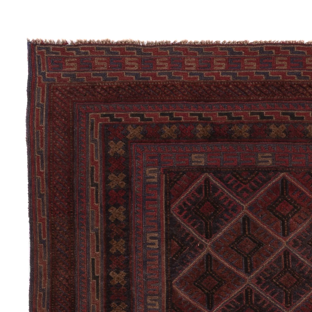 Kelimteppe - Orientalsk - 200 x 148 cm - mørk beige