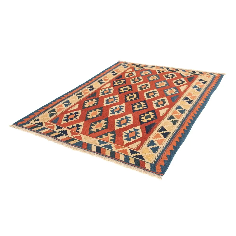 Kelimteppe - Orientalsk - 200 x 153 cm - rust