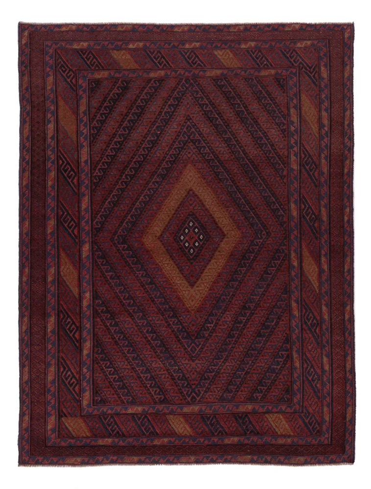 Kelimteppe - Orientalsk - 201 x 155 cm - rust
