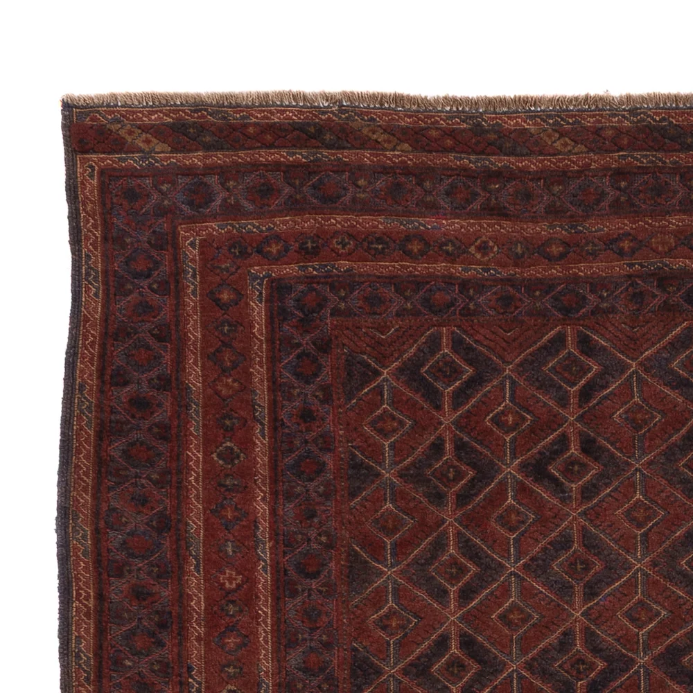 Kelimteppe - Orientalsk - 202 x 149 cm - mørk beige