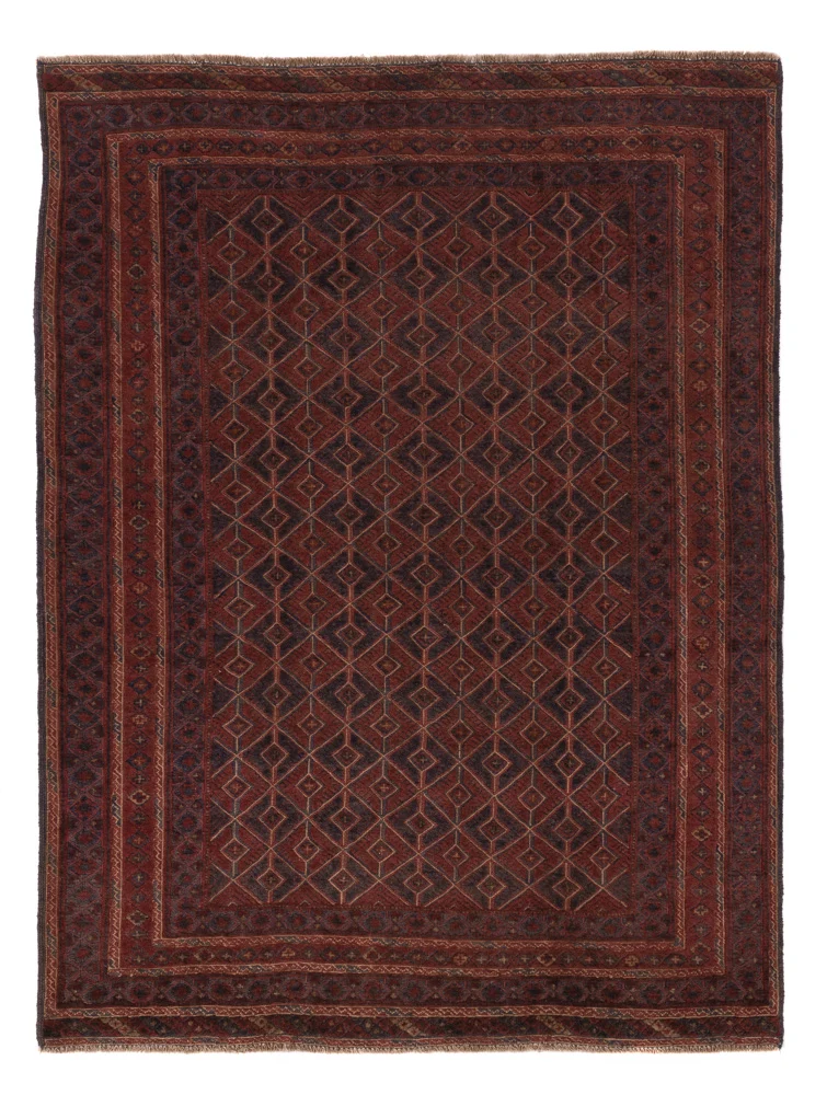 Kelimteppe - Orientalsk - 202 x 149 cm - mørk beige