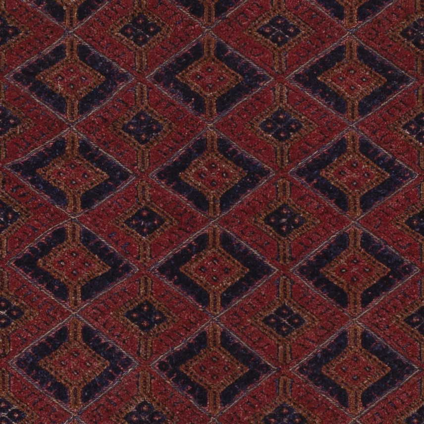 Kelimteppe - Orientalsk - 202 x 152 cm - mørk rød