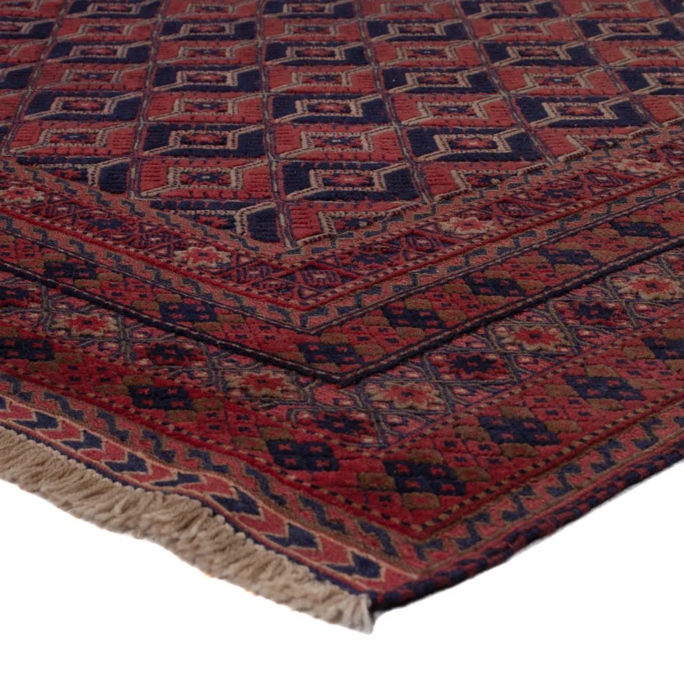 Kelimteppe - Orientalsk - 203 x 149 cm - mørk rød