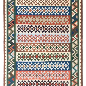 Kelimteppe - Orientalsk - 203 x 150 cm - beige