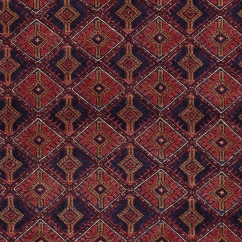 Kelimteppe - Orientalsk - 203 x 152 cm - mørk rød