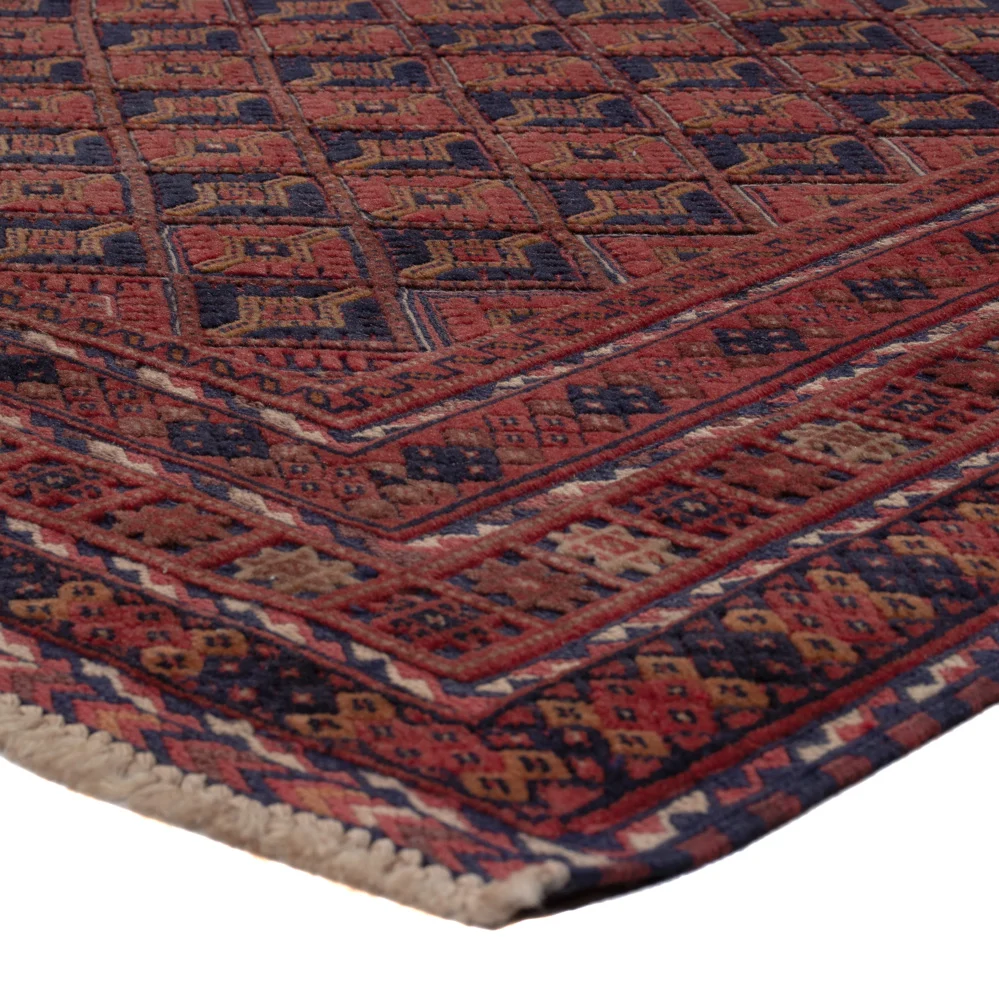 Kelimteppe - Orientalsk - 203 x 152 cm - mørk rød