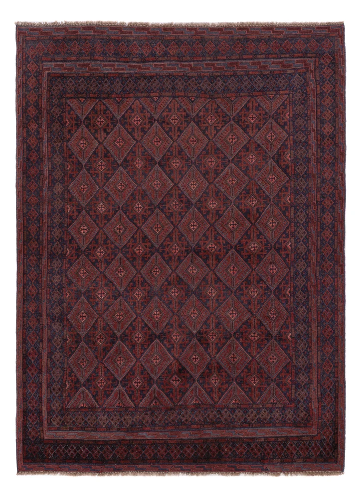 Kelimteppe - Orientalsk - 203 x 152 cm - mørk beige