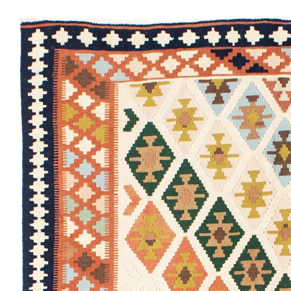 Kelimteppe - Orientalsk - 203 x 155 cm - beige