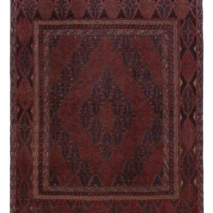 Kelimteppe - Orientalsk - 204 x 155 cm - mørk beige