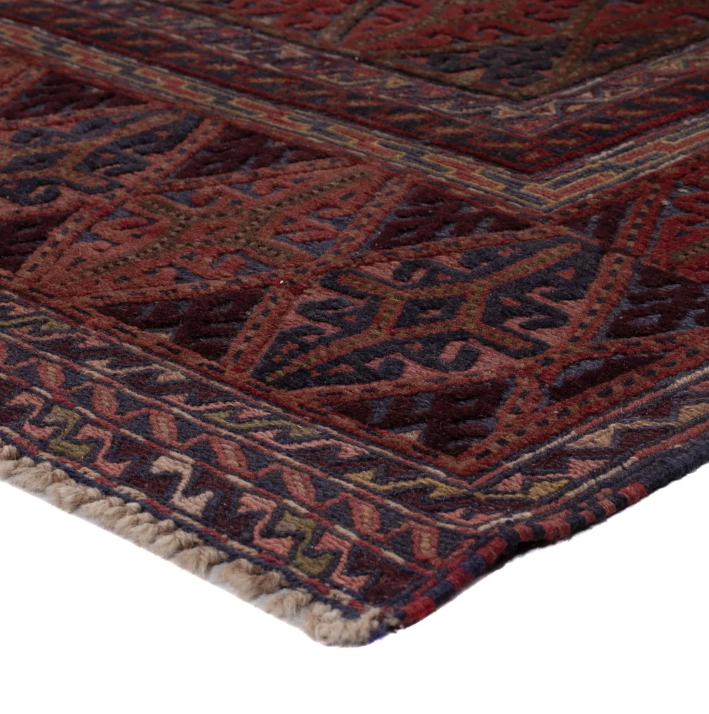 Kelimteppe - Orientalsk - 204 x 155 cm - mørk beige