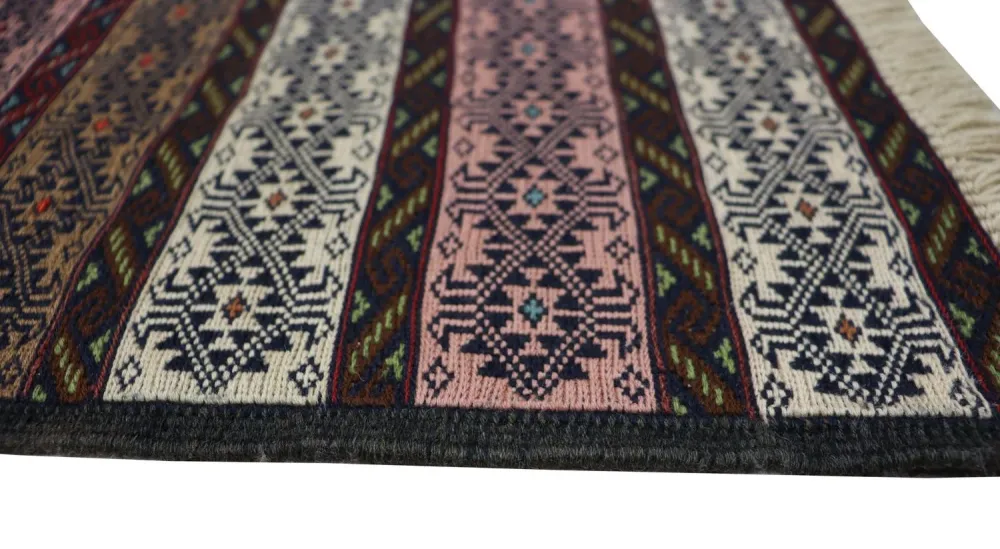 Kelimteppe - Orientalsk - 205 x 129 cm - blå