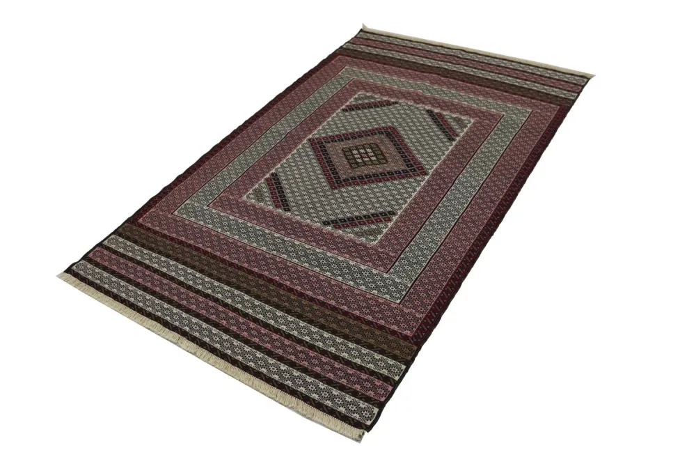Kelimteppe - Orientalsk - 205 x 129 cm - blå