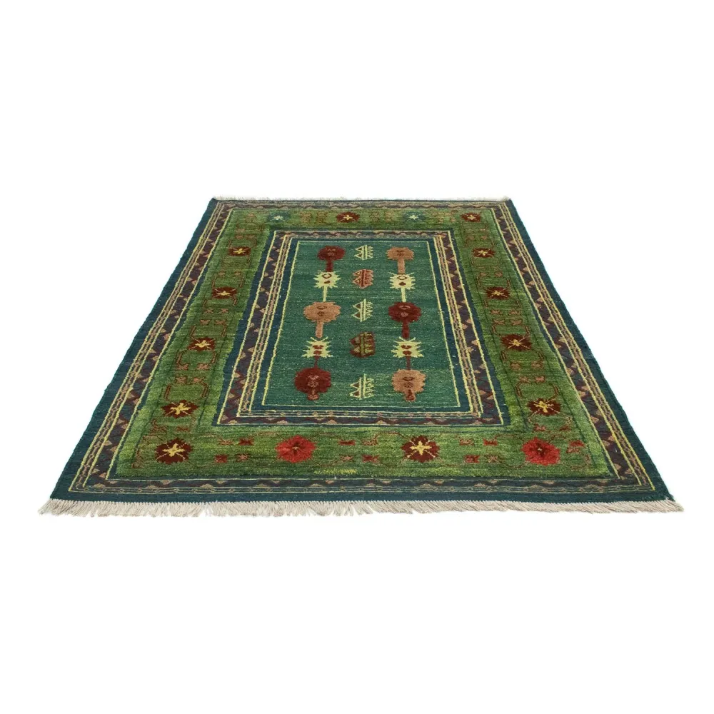 Kelimteppe - Orientalsk - 205 x 147 cm - grønn