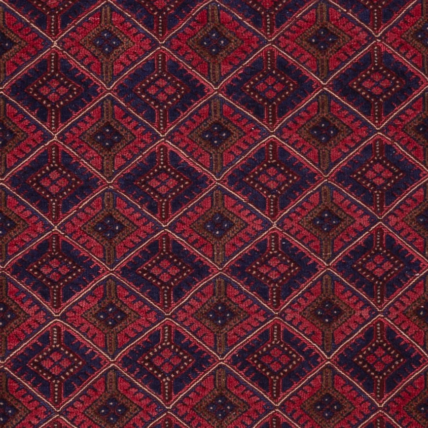 Kelimteppe - Orientalsk - 205 x 152 cm - mørk rød