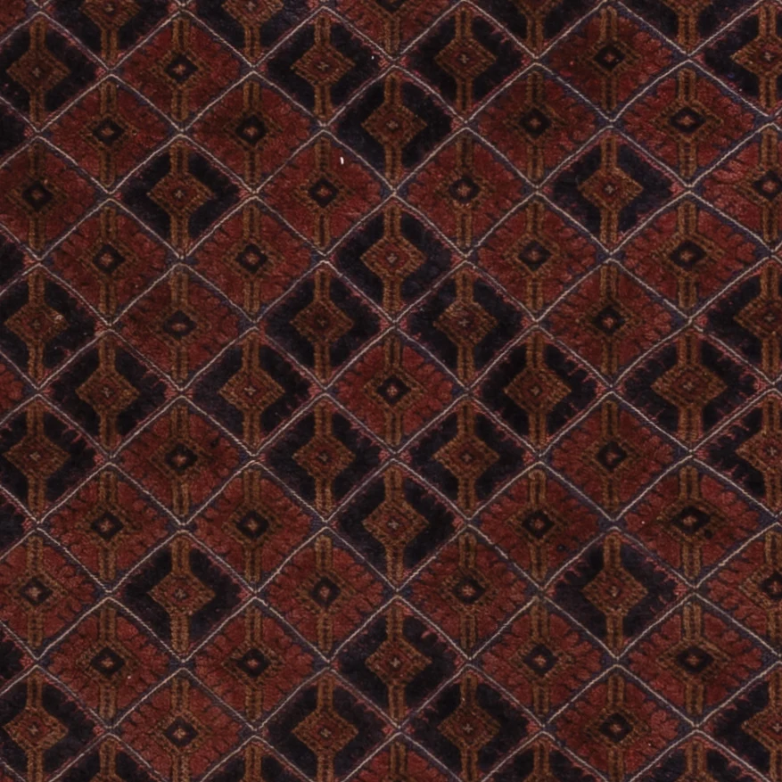 Kelimteppe - Orientalsk - 205 x 159 cm - mørk rød