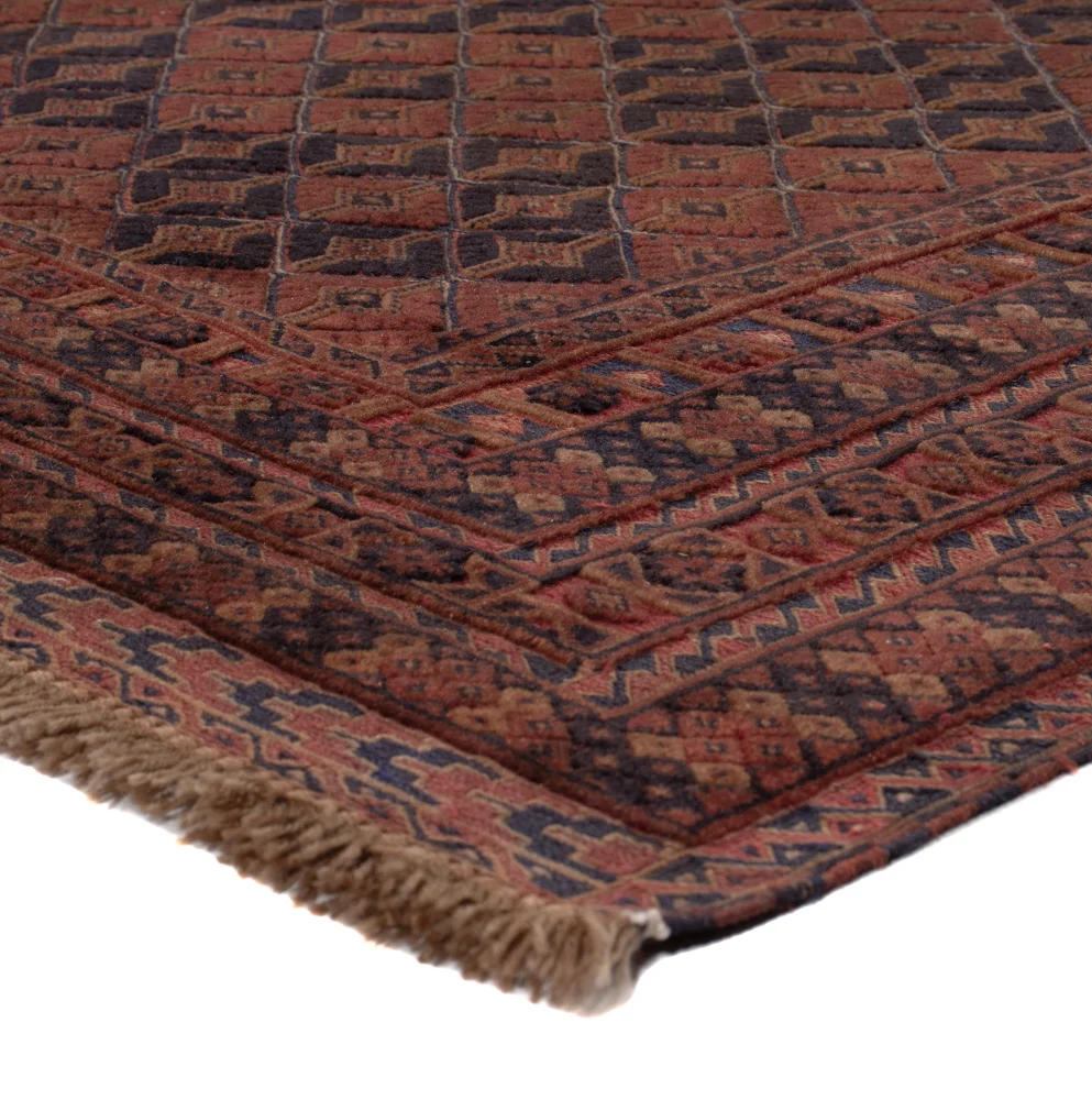 Kelimteppe - Orientalsk - 205 x 159 cm - mørk rød