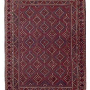 Kelimteppe - Orientalsk - 206 x 151 cm - flerfarget