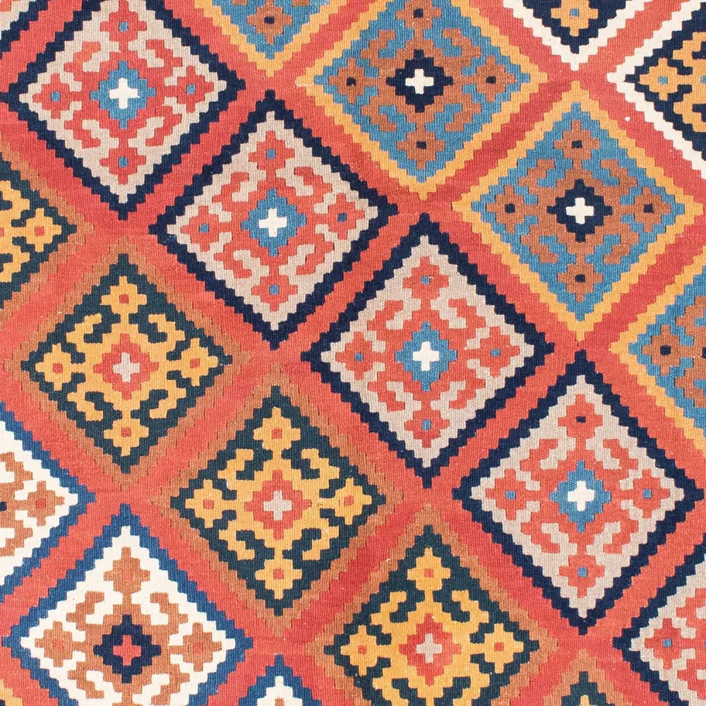 Kelimteppe - Orientalsk - 206 x 156 cm - rust