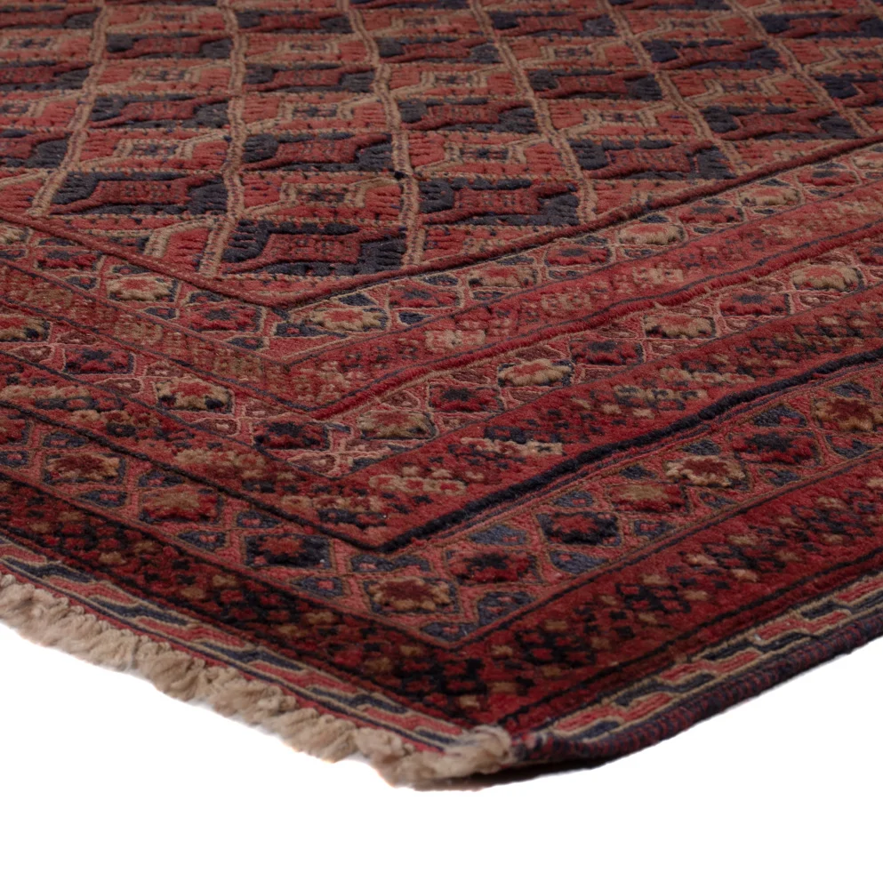 Kelimteppe - Orientalsk - 206 x 166 cm - mørk rød