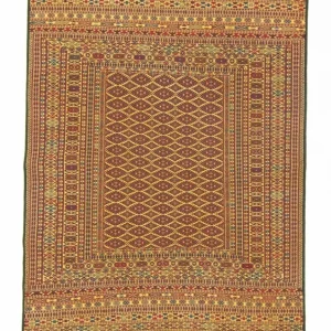 Kelimteppe - Orientalsk - 208 x 133 cm - brun