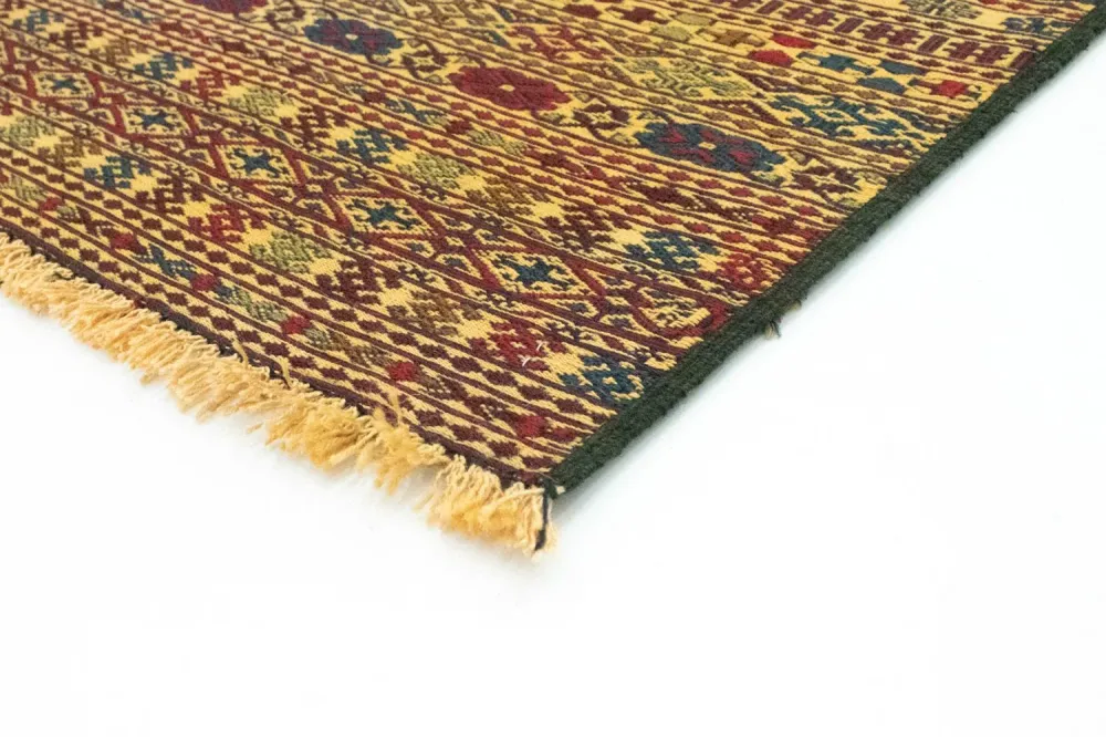 Kelimteppe - Orientalsk - 208 x 133 cm - brun