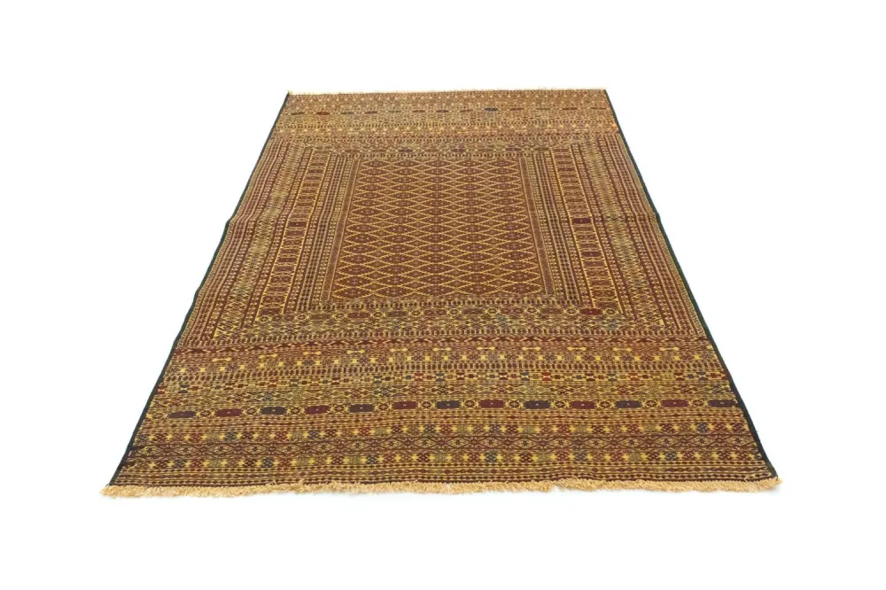 Kelimteppe - Orientalsk - 208 x 133 cm - brun