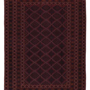 Kelimteppe - Orientalsk - 210 x 162 cm - mørk beige
