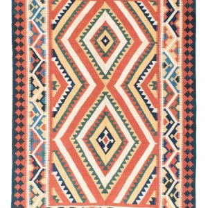 Kelimteppe - Orientalsk - 212 x 146 cm - rust