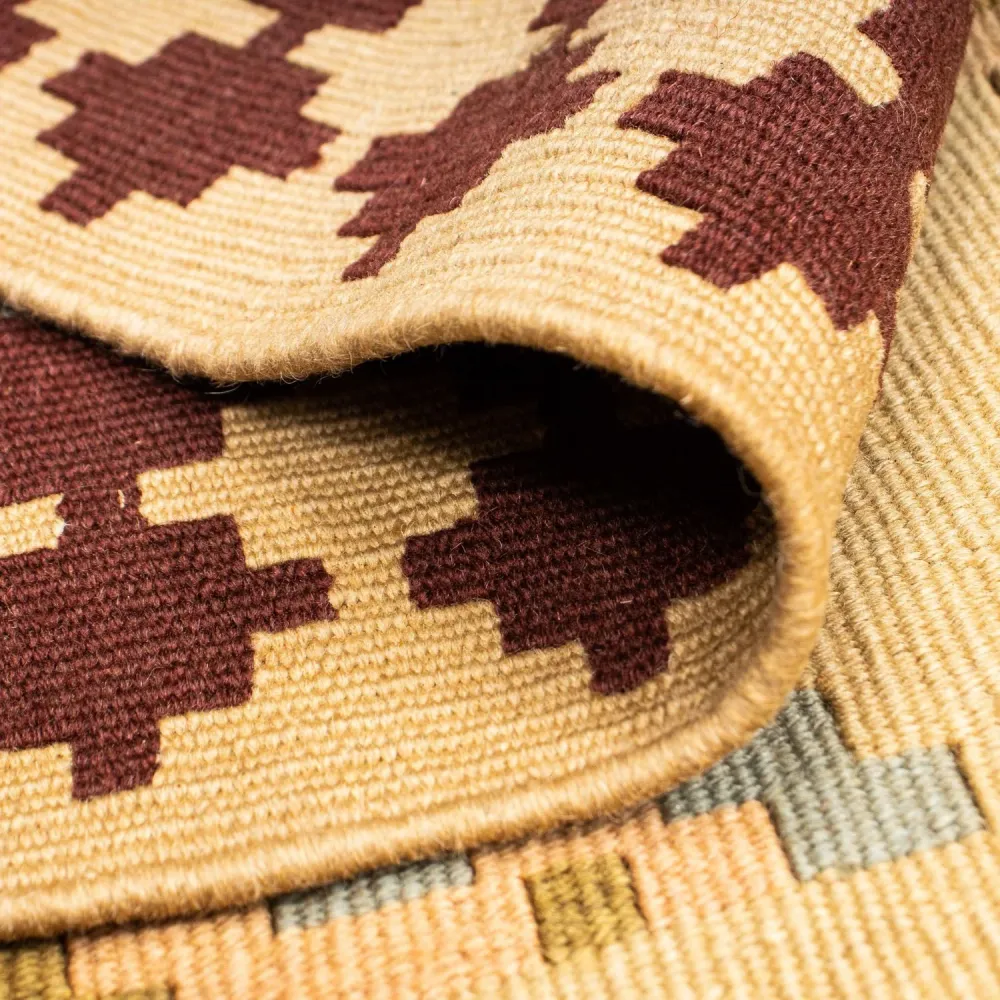 Kelimteppe - Orientalsk - 216 x 150 cm - lys beige